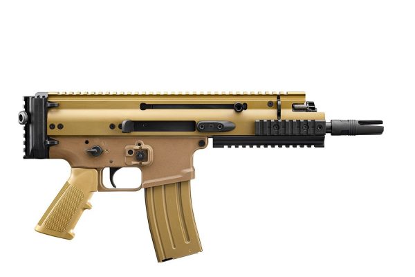 SCAR 15P 5.56MM FDE 7.5" 10+1, 38-101245