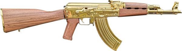 ZPAP M70 7.62X39 24K GOLD/WD, ZR7762WMGL