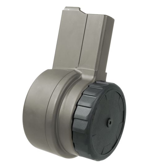 W-15 50RD DRUM MAGAZINE GRAY, W15TU