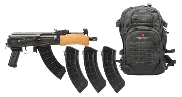 MINI DRACO 7.62X39 BLACK PKG, HG2137BP-N