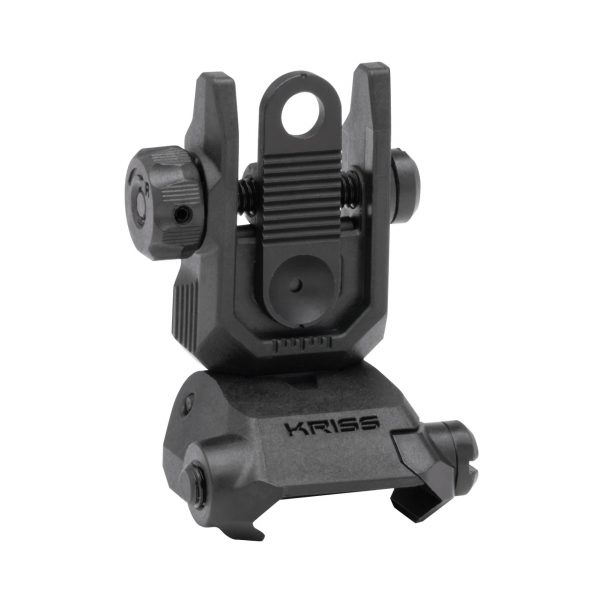 REAR FLIP-UP SIGHT BLK POLY, DA-PRSBL00