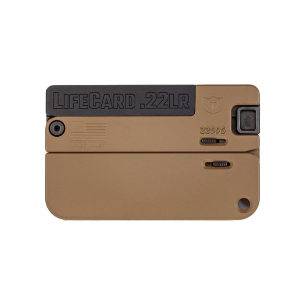 LIFECARD 22LR BLACK/BROWN, LC1-BBN