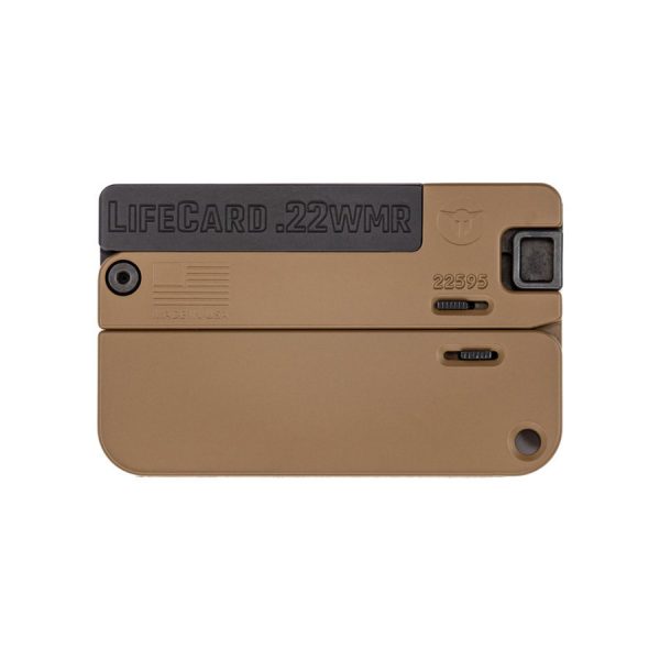 LIFECARD 22MAG BLACK/BROWN, LC2-BBN