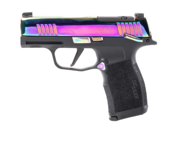 P365X 9MM RAINBOW TI 12+1 NS, 365X-9-RBT-MS