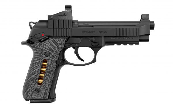 REGARD MC 9MM G3 BLK 4.9" RD, 392086