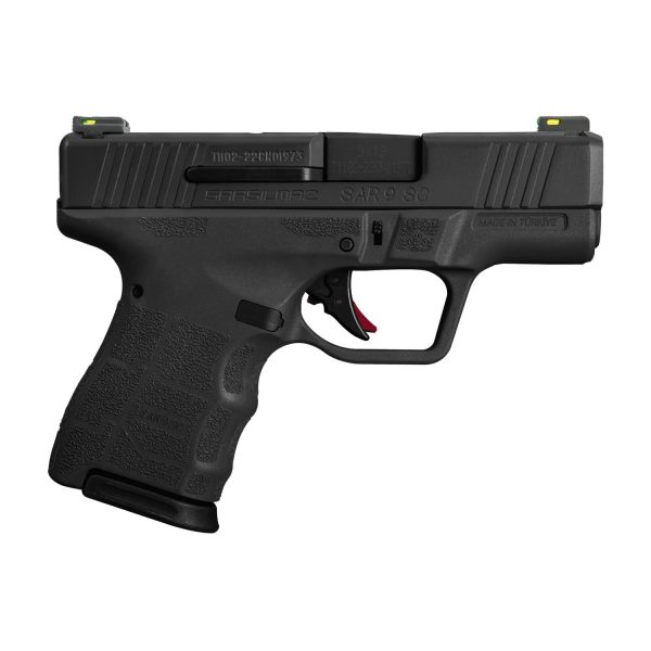 SAR9 SC 9MM BLK 3.3" 12+1, SAR9SCBL