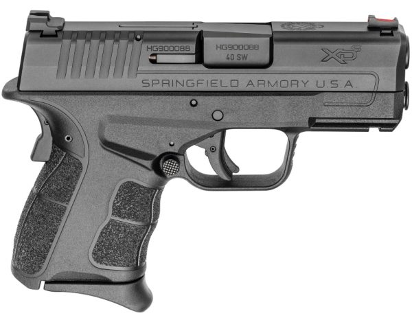 XD-S MOD2 40S&W BK 3.3" FO SGT, XDSG93340B