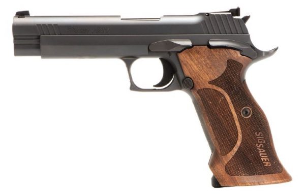 P210 9MM NIT/WALNUT 5" 8+1 FO, 210A-9-TGT