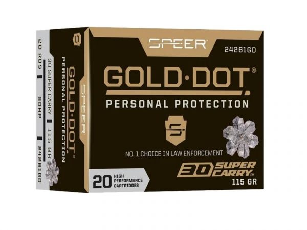 GOLD DOT 30SC 115GR HP 20/200, 24261GD