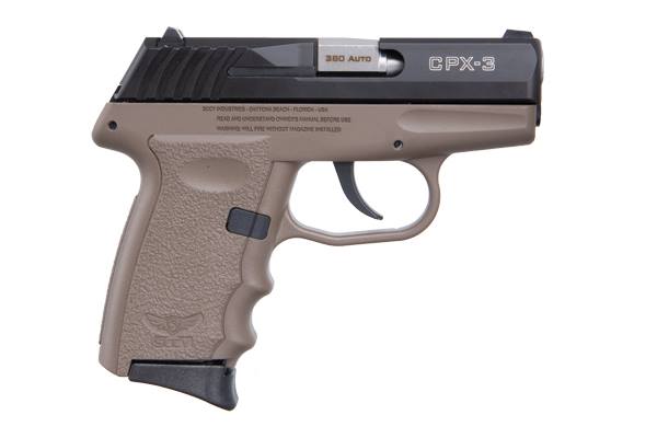 CPX-3 380ACP BLK/FDE 10+1, CPX-3CBDE