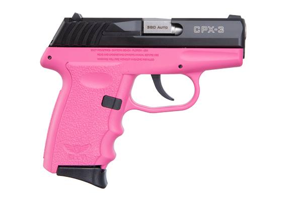 CPX-3 380ACP BLK/PINK 10+1, CPX-3CBPK