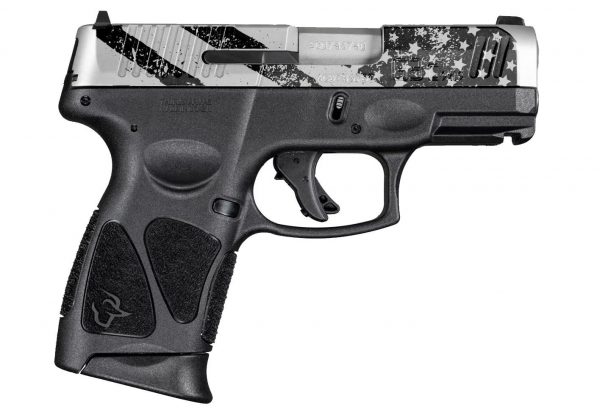 G3C 9MM BLK/SS FLAG 3.2" 12+1#, 1-G3C939-US