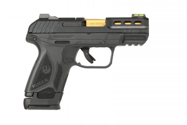 SECURITY-380 380ACP BLK/GLD, 3856