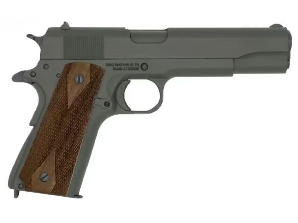 1911 US ARMY BLK/WD 45ACP 5" #, 10100523