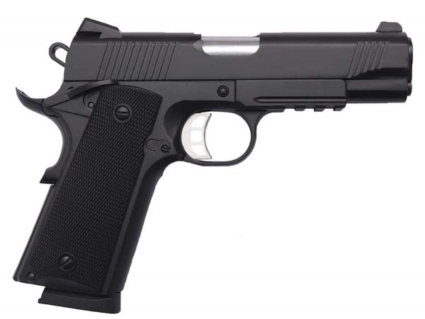 1911 CARRY 9MM BL/RAIL 4.25", 10100122