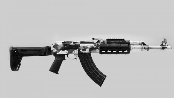 ZPAP M70 7.62X39 WHITE CAMO, ZR7762CSW