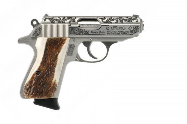 PPK/S 380ACP SS ENGRAVED/STAG, 4796004TGW